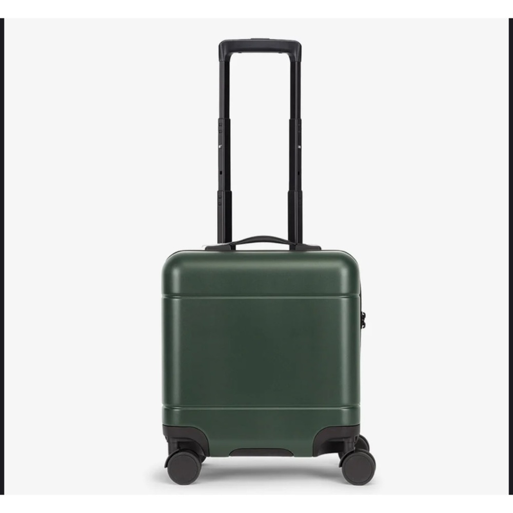 Calpak Carry-On Spinner Luggage in Deep Green